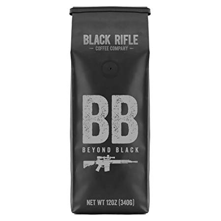 Black Rifle Coffee Company, Beyond Black Coffee, Dark Roast, Whole Bean 12 oz Bag