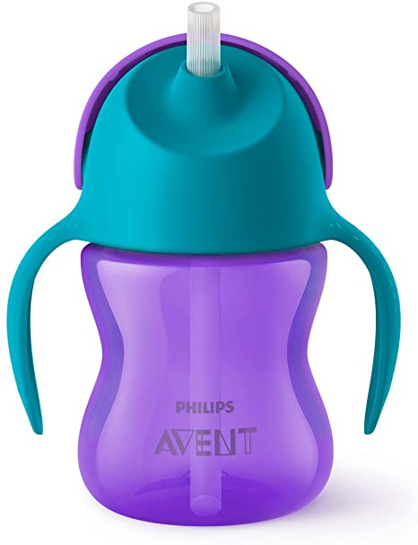 Philips Avent Straw Cup with Handle 9 Months up, 200ml