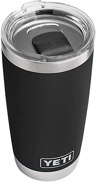 YETI Rambler 20 oz Tumbler, Stainless Steel, Vacuum Insulated with MagSlider Lid