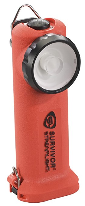 Streamlight 90540 Survivor LED Right Angle Flashlight, 6-3/4-Inch, Orange