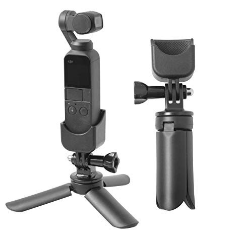 Aboom Time-Lapse Photography Tripod Mount Stand Expansion Kit for DJI Osmo Pocket with 1/4” Thread Multi-Function Expansion