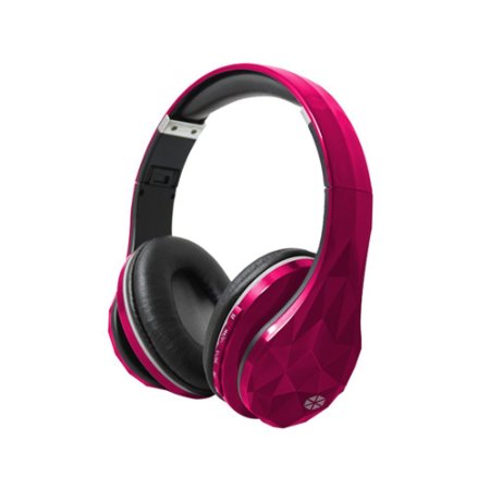 Cocoon Wireless Bluetooth Headphones with Microphone SD Card Slot 35mm Pink