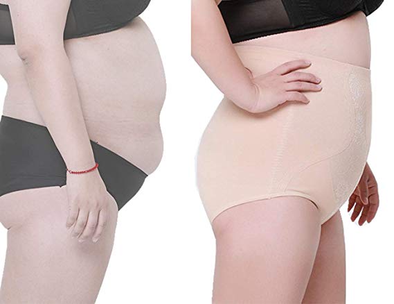 Max Shape Women's High Waist Tummy Control Silm Panty Plus Size