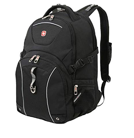 SWISSGEAR 3258 College Business Travel Everyday Men's and Women's Effortless Backpack Black