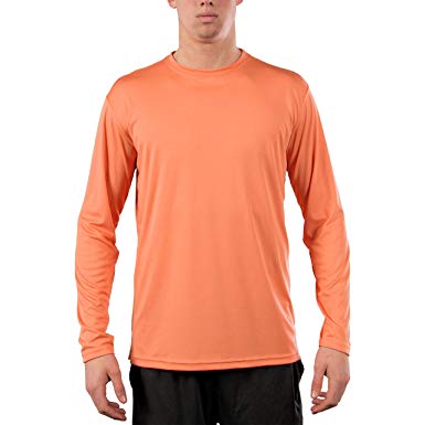 Vapor Apparel Men's UPF 50  UV Sun Protection Performance Long Sleeve T-Shirt