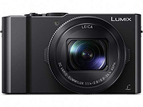 PANASONIC LUMIX LX10 Camera, 20.1 Megapixel 1" Large Sensor, LEICA DC Lens 24-72mm F1.4-2.8, DMC-LX10K (USA BLACK) (Certified Refurbished)