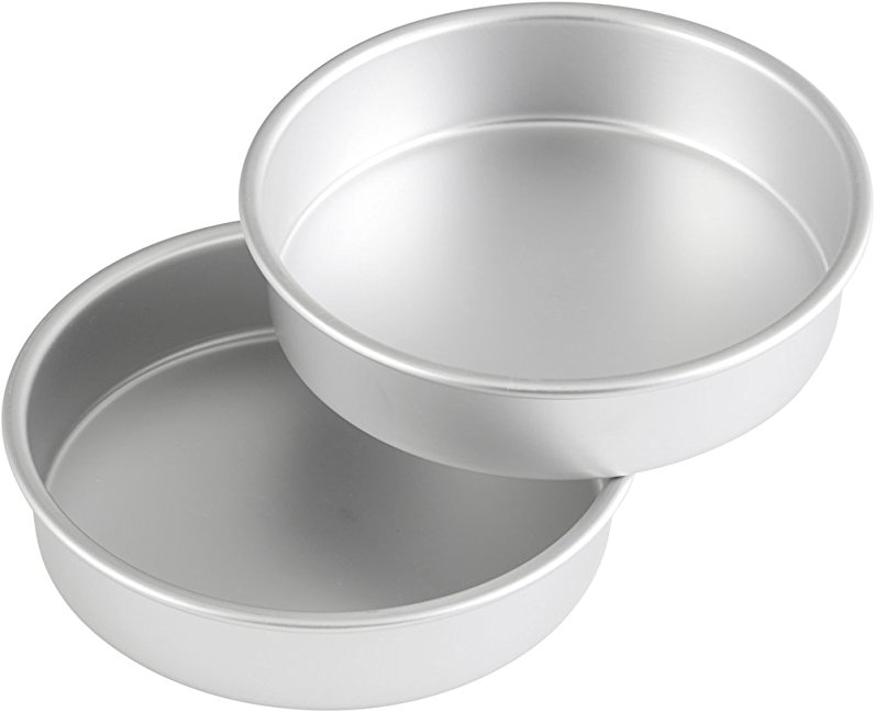 Wilton Aluminum Round Performance Pan Multipack, 8 in. x 2 in. (2-Pack)