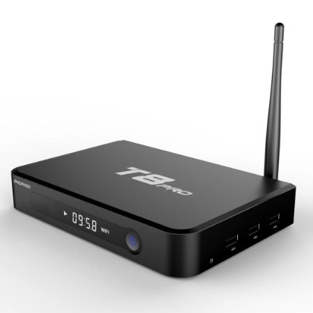 ETTG T8 PRO Android Quad Core TV Box 2G/8G KODI 14.2 Support Bluetooth Dual Channel WIFI H.265 4k2k Output Streaming Player