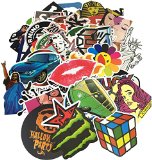 SKENOY 100 Pack Random Stickers Car Bike Travel Suitcase Phone Decals Mix Lot Fashion Cool