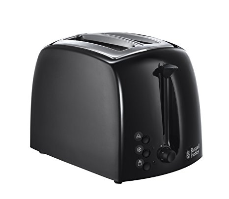 Russell Hobbs Textures 2-Slice Toaster 21641 - Black