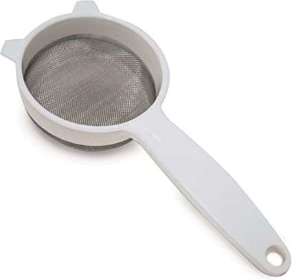 Norpro 2132 Stainless Strainer, 2-1/2-Inch, White