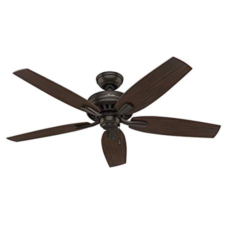 Hunter 53320 Newsome Ceiling Fan, 52"/Large, Premier Bronze,(Excludes lights)