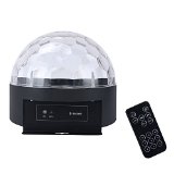 1byone O00QL-0420 Bluetooth Speaker 86-Inch Crystal Super Disco LED Digital Magic Ball Light