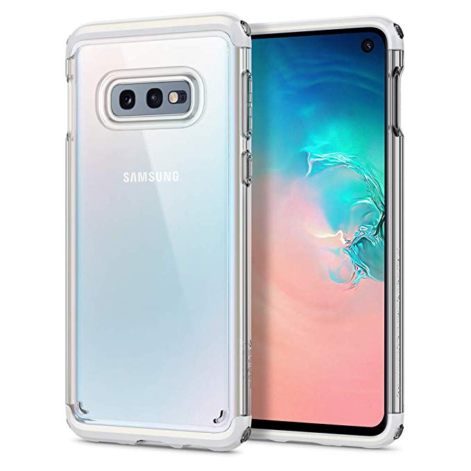 Spigen Neo Hybrid NC Designed for Samsung Galaxy S10e Case (2019) - Prism White