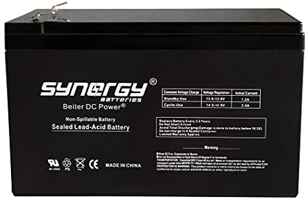 Enercell 23-943 12V 7Ah Rechargeable Sealed Lead Acid Battery Beiter DC Power