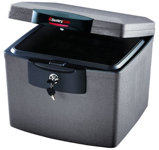 SentrySafe H4300 Fire-Safe Waterproof Security File, 0.7 Cubic Feet, Silver Gray