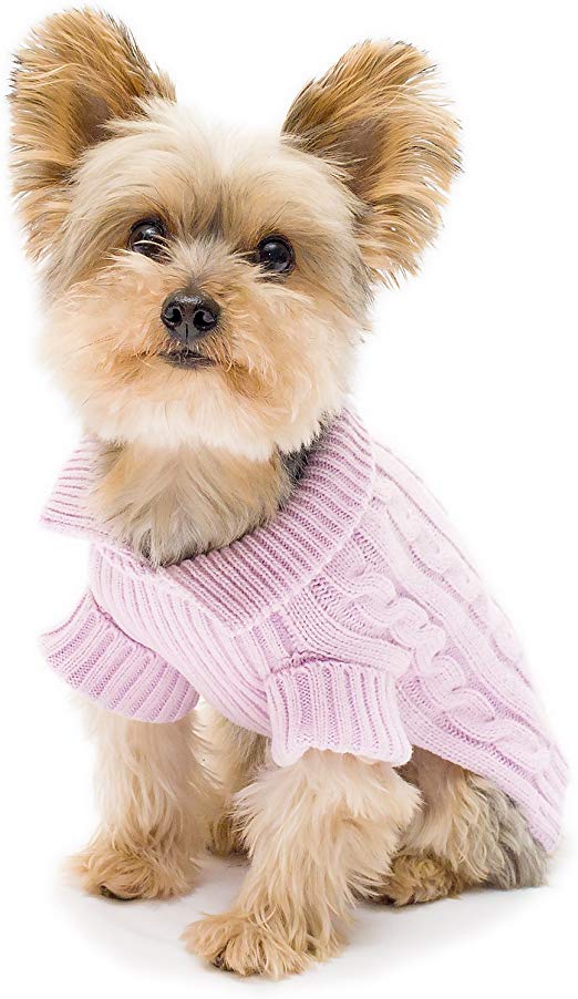 Stinky G Dog Aran Sweater