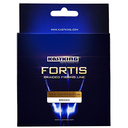 KastKing Fortis Braided Line – Fishing Lines – Braided Lines – Braided Fishing Lines – New & Improved! – Thinner, Yet Stronger & Fade Resistant