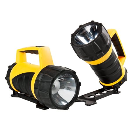 2 Rayovac Professional Industrial LED Flashlight Lantern Waterproof 110 Lumens