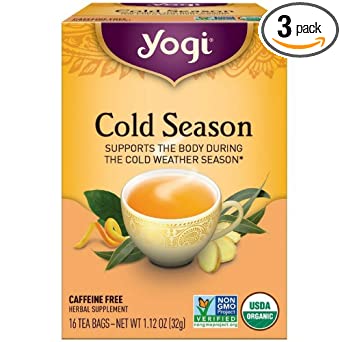 Yogi Herbal Teas, Cold Season 16 ea ( pack of 3)