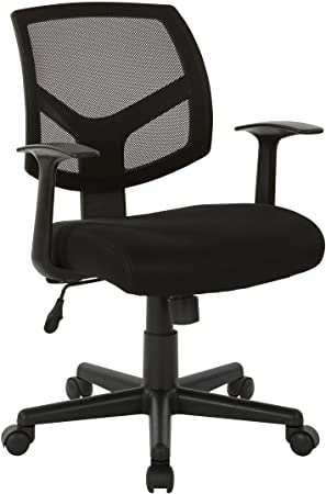 Work Smart Screen Back Task Chair, Black
