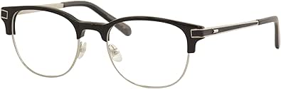 Original Penguin The Princeton BK Black Plastic Square Eyeglasses 50mm