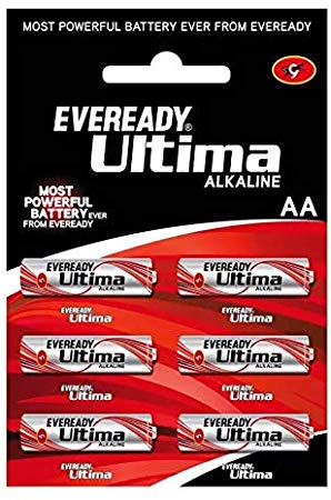 Eveready 2115 Ultima Alkaline AA Battery - 6 Pieces
