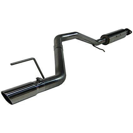 MBRP S5508409 T409-Stainless Steel Single Side Cat Back Exhaust System