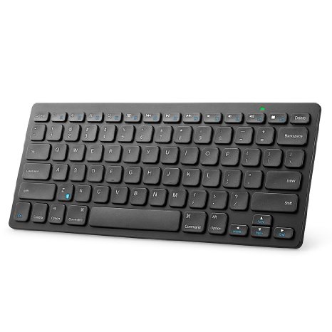 Anker Ultra Slim Bluetooth Keyboard for iOS Android Mac and Windows