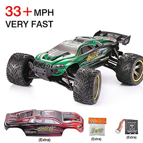 GPTOYS Luctan S912 RC Cars, 1:12 Scale 2.4Ghz Electric Fast 33MPH Off Road Remote Control RC Trucks