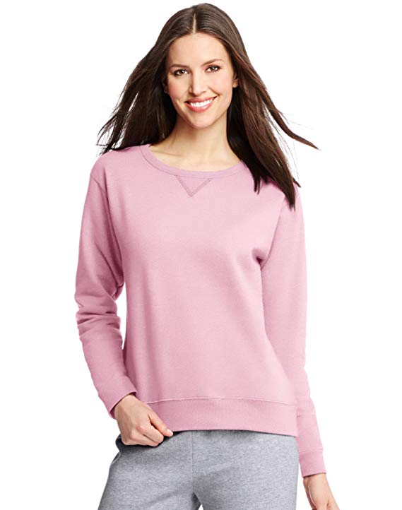 Hanes ComfortSoft EcoSmart Women's Crewneck Sweatshirt