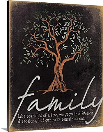 Marla Rae Premium Thick-Wrap Canvas Wall Art Print entitled Family - Like Branches of a Tree