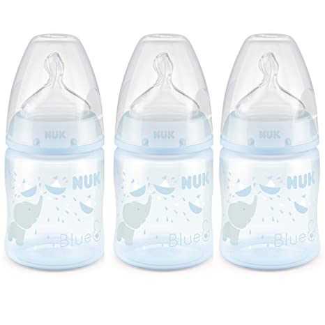 NUK Smooth Flow Anti-Colic Bottle, 5 Oz, 3 Pack