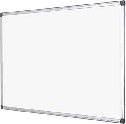 Bi-Office Whiteboard Maya, Magnetic, Aluminium Frame, 150 x 100 cm