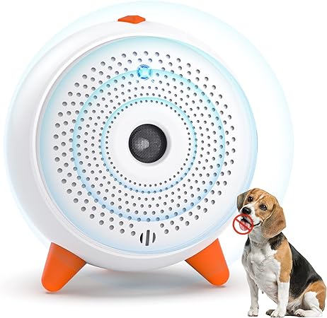 Anti Barking Device, Auto Dog Barking Deterrent Devices, Ultrasonic Dog Control Stop Dog Barking Device, Ultrasonic Anti Dog Barking Pet Gentle Anti Barking Device for Small Large Dogs Indoor Outdoor