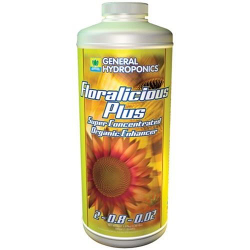 General Hydroponics Floralicious Plus for Gardening, 1 Quart