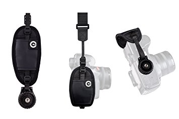 Custom SLR Camera Hand Strap with Mount - Neoprene Hand Strap Grip for Mirrorless & DSLR Cameras