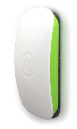U Brands Magnetic Dry Erase Board Eraser, Felt Bottom Surface, 4.5 x 2.25 x 1 Inches