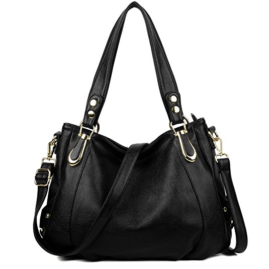 UTO Women Handbag PU Leather Purse Hobo Style Shoulder Bag