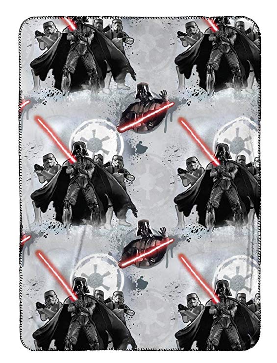 Star Wars Vader/Trooper 40" x 50" Travel Blanket