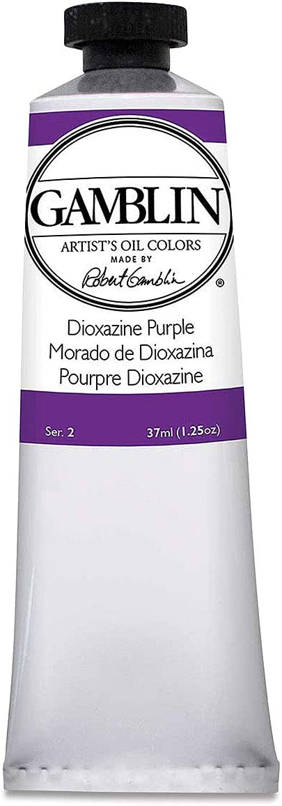 Gamblin dioxazine Purple Artist's Oil Colors 37 ml, 1.25 Fl Oz (Pack of 1)