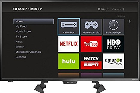 Sharp 32" LED 1080p Smart HDTV Roku TV