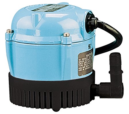 Little Giant 500203 Lubricated Pump, Permanently Oiled Direct Drive Pump, 1-A 170 GPH