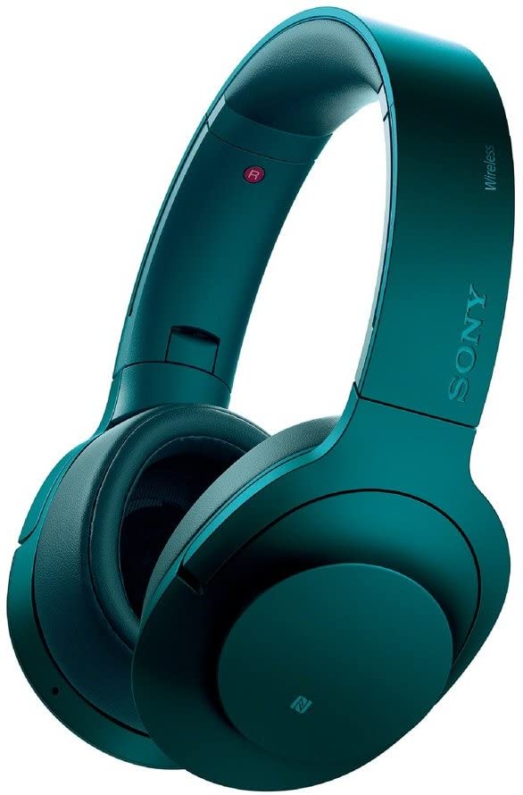 Sony H.ear on Wireless Noise Cancelling Headphone, Viridian Blue (MDR100ABN/L)