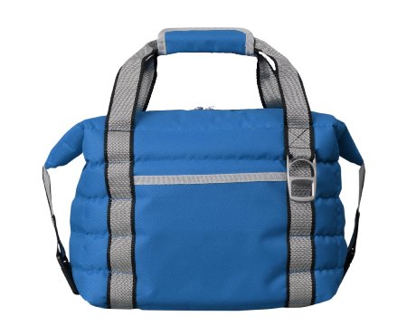 Heavy-Duty Soft Sided Collapsible Cooler Bag by Bayfield Bags - Holds 16 Cans -Lightweight Thermal Cooler with Thick Lining & Insulation