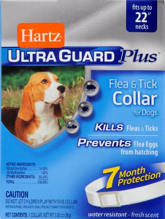 Hartz Ultraguard Plus Flea &Tick Dog Collar