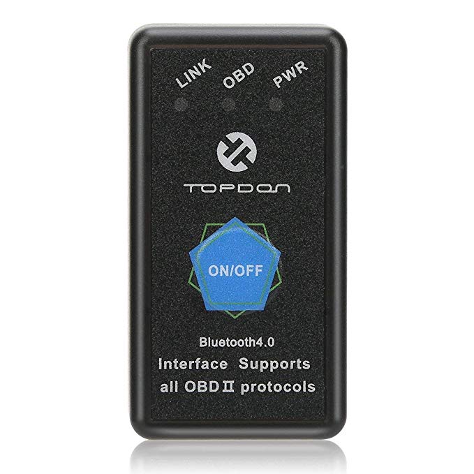 TT TOPDON Code Reader Automate OBD2 Bluetooth Scanner Scan Tool Diagnostic Tool for Android/iOS Devices