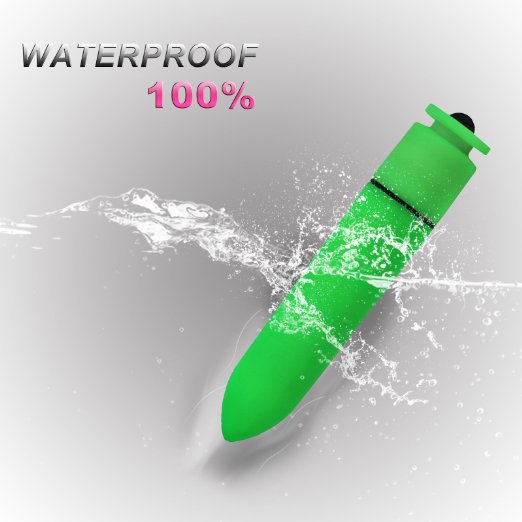 Tracys Dog8482VibratorPowerful WaterProof Single-speed Massager Mini Bullet Vibrator Female Masturbation Toy Green