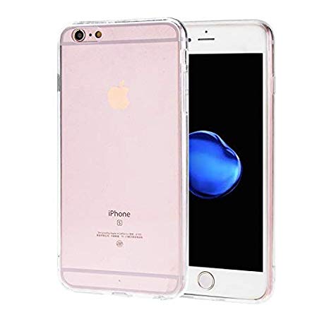 Cdyiswu iPhone 8 Case, iPhone 7 Case, Anti-Scratch Clear Back, TPU Soft Rubber Silicone Cover Compatible iPhone 7 / iPhone 8 (HD Clear)