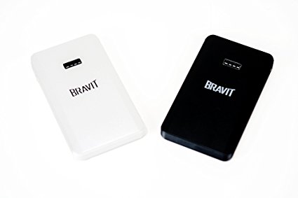 Bravit Multi Function Portable Jump Starter 8000 mAh Portable Power Bank (White)